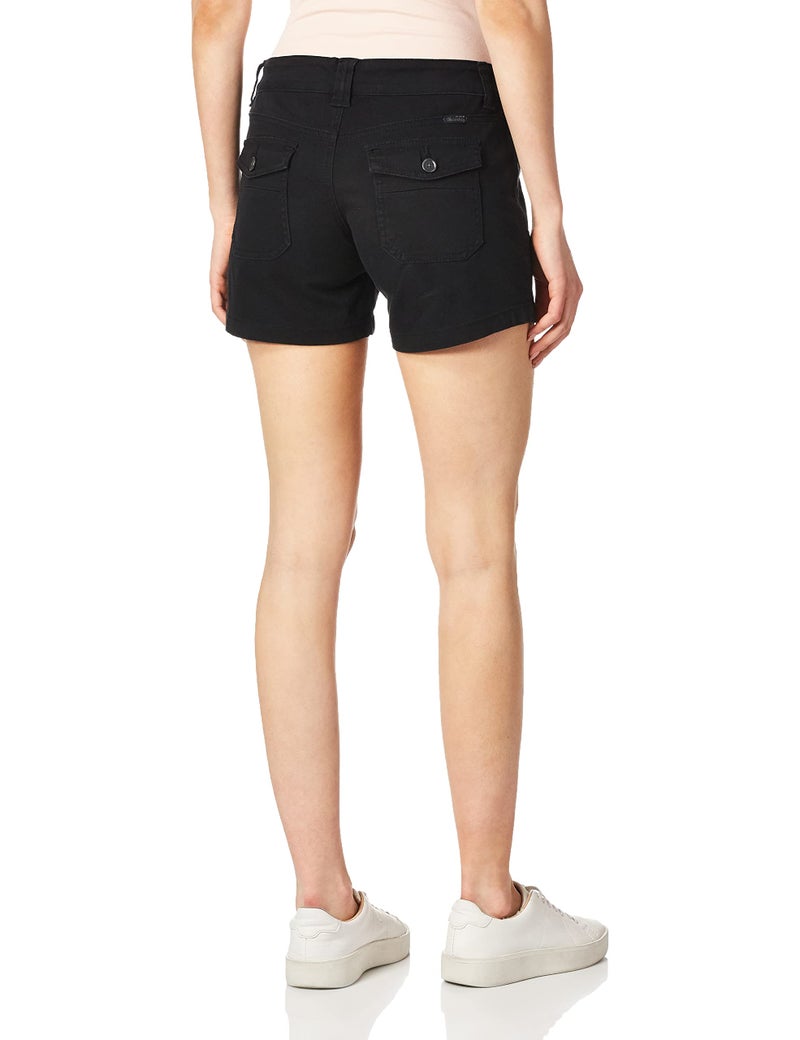 UNIONBAY womens Darcy Stretch 5" Inseam Casual Shorts, Black, 9 US - Image 3
